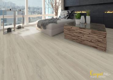 Corpet Dekor XL Samteiche gekalkt - Klickvinyl, 0,55mm, 2,10m²/Paket